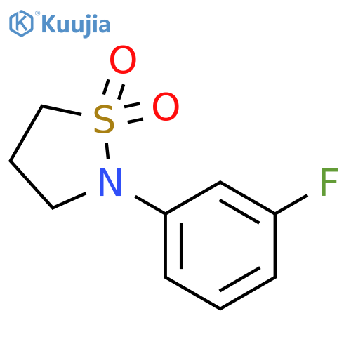N-(3-Fluorophenyl)-1,3-propanesultam structure
