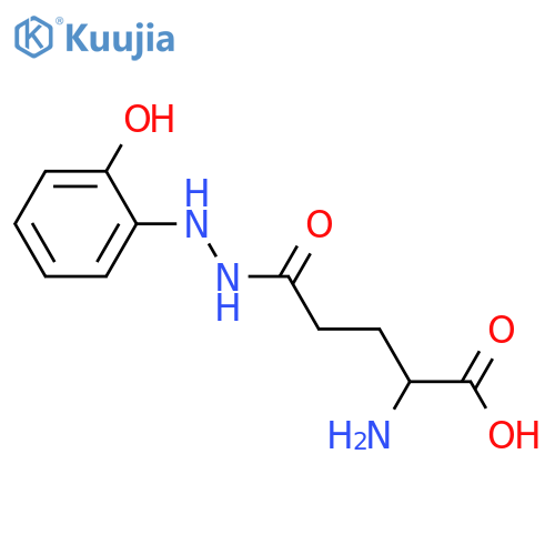 Glutamic acid; (S)-form, 5-(2-Hydroxyphenylhydrazide) structure