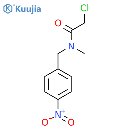 2-Chloro-N-methyl-N-(4-nitro-benzyl)-acetamide structure