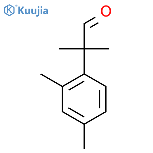 2-(2,4-dimethylphenyl)-2-methylpropanal structure