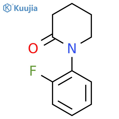 1-(2-Fluorophenyl)piperidin-2-one structure