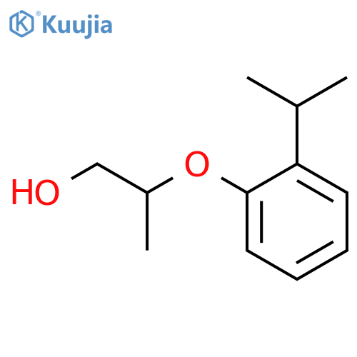 2-(2-isopropylphenoxy)propan-1-ol structure