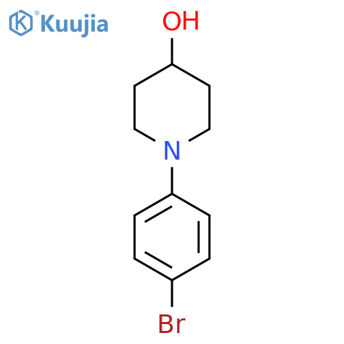 1-(4-Bromophenyl)piperidin-4-ol structure