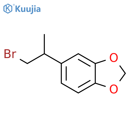 5-(1-bromopropan-2-yl)-1,3-dioxaindane structure