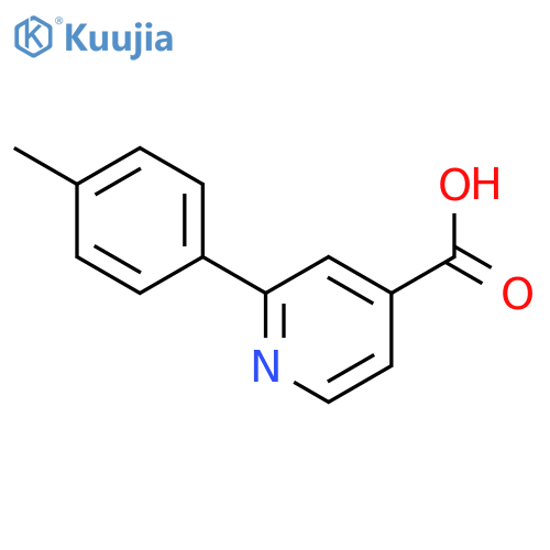 2-(4-Methylphenyl)isonicotinic Acid structure