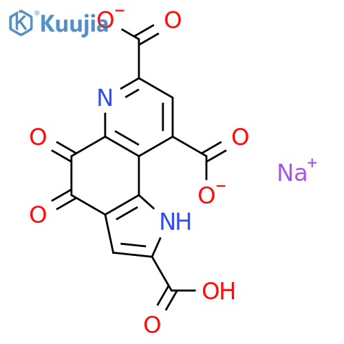 Pyrroloquinoline Quinone Disodium Salt structure