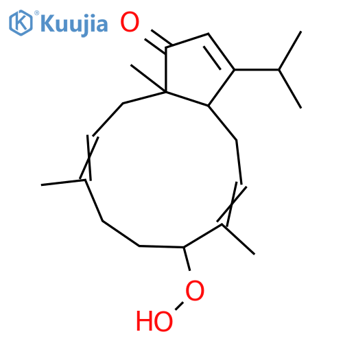 7-Hydroxy-3,8,12-dolabellatrien-14-one; (1S,3Z,7R,8E,11R)-form, 7-Hydroperoxide structure