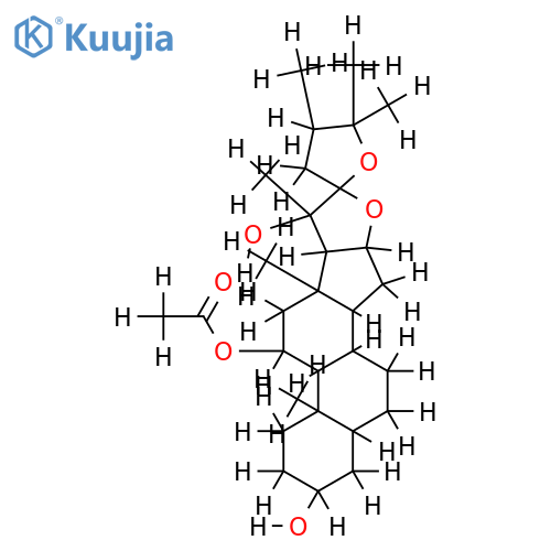 (11beta)-11-O-acetyl-22-epihippuristanol structure