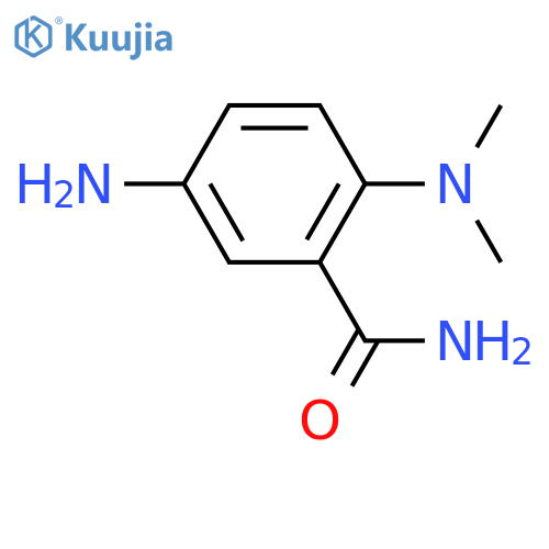 5-Amino-2-(dimethylamino)benzamide structure