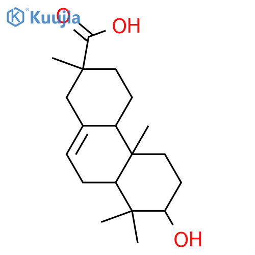 3-Hydroxy-16-nor-7-isopimaren-15-oic acid; 3α-form structure