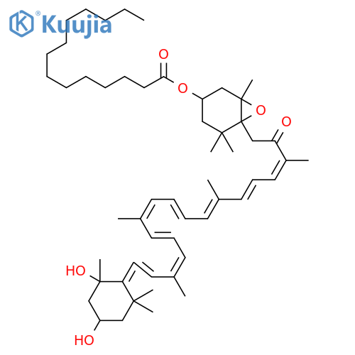 Fucoxanthinol; 3-Tetradecanoyl structure