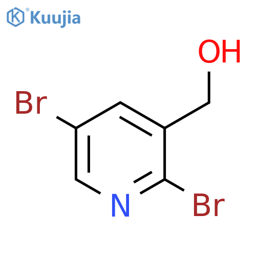 (2,5-Dibromopyridin-3-yl)methanol structure