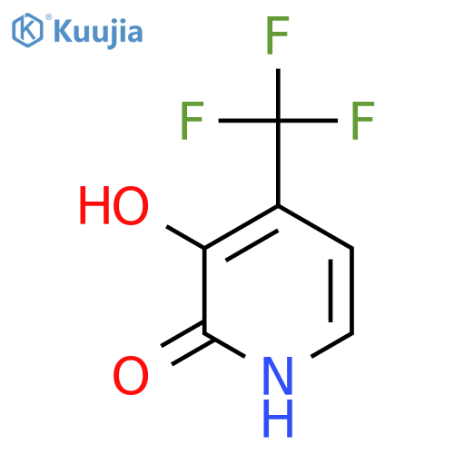 2,3-Dihydroxy-4-(trifluoromethyl)pyridine structure