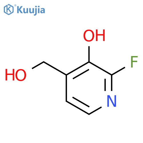 2-Fluoro-3-hydroxypyridine-4-methanol structure