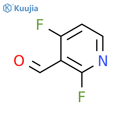 2,4-Difluoro-pyridine-3-carbaldehyde structure