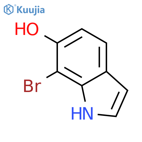 7-bromo-1H-indol-6-ol structure