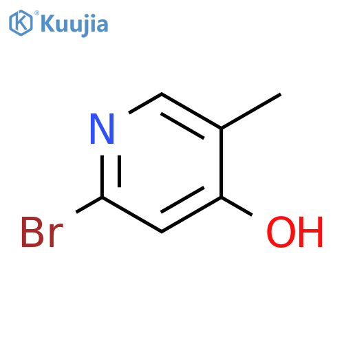 2-Bromo-5-methylpyridin-4-ol structure