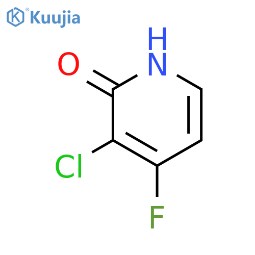 3-chloro-4-fluoro-1H-pyridin-2-one structure