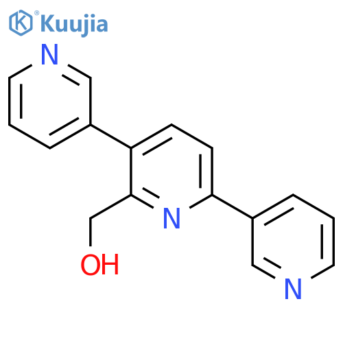 3,6-Di(pyridin-3-yl)pyridine-2-methanol structure