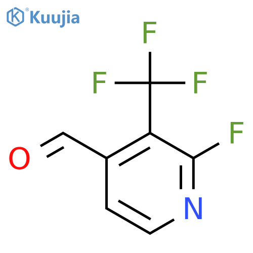 2-Fluoro-3-(trifluoromethyl)isonicotinaldehyde structure