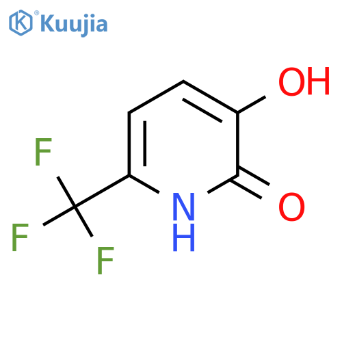 2,3-Dihydroxy-6-(trifluoromethyl)pyridine structure