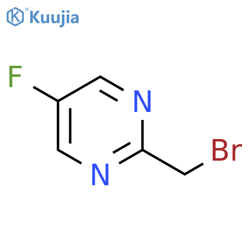 2-(Bromomethyl)-5-fluoropyrimidine structure