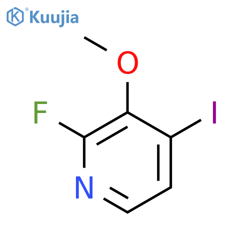 2-fluoro-4-iodo-3-methoxypyridine structure