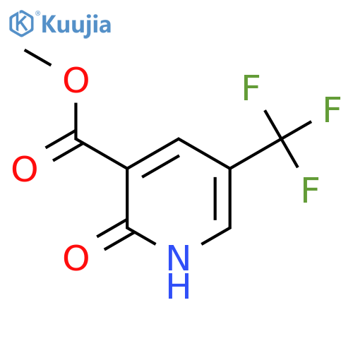 Methyl 2-hydroxy-5-(trifluoromethyl)nicotinate structure