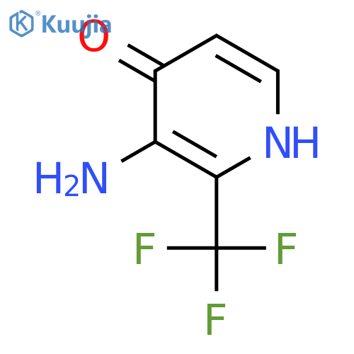 3-Amino-4-hydroxy-2-(trifluoromethyl)pyridine structure