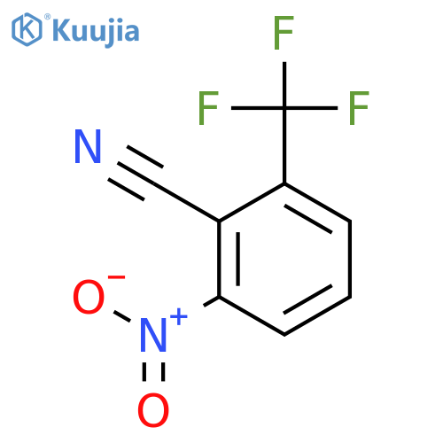 2-Nitro-6-(trifluoromethyl)benzonitrile structure