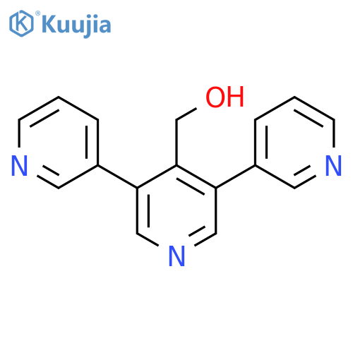 3,5-Di(pyridin-3-yl)pyridine-4-methanol structure
