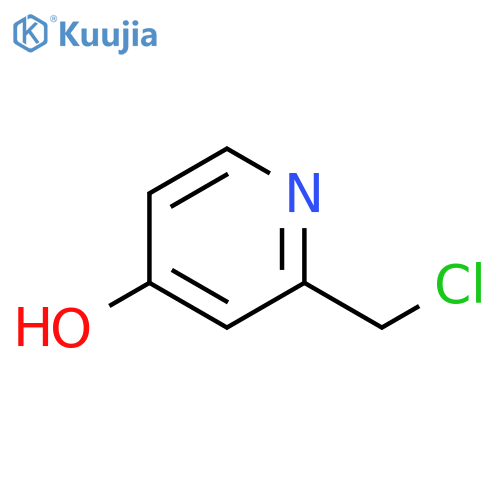 2-Chloromethyl-4-hydroxypyridine structure