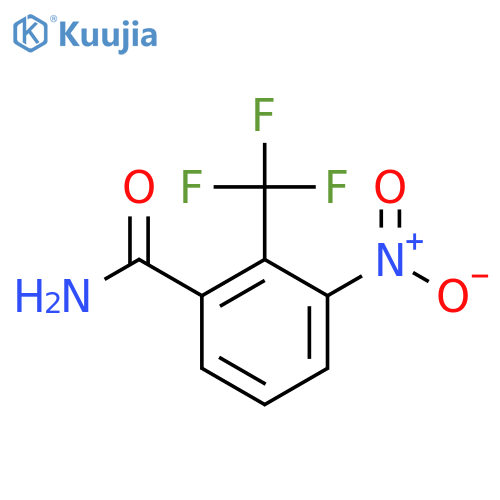 3-Nitro-2-(trifluoromethyl)benzamide structure