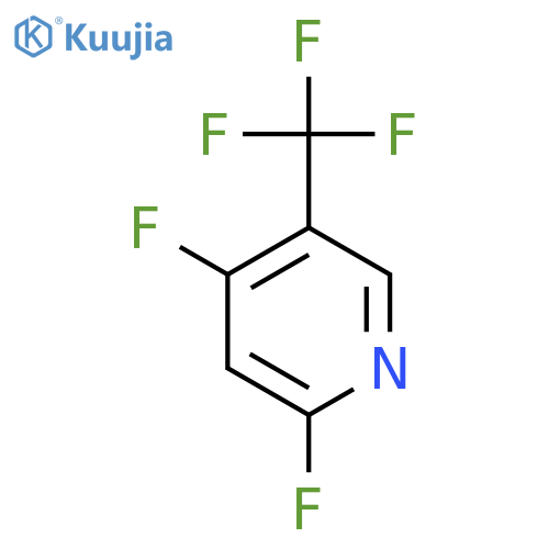 2,4-Difluoro-5-(trifluoromethyl)pyridine structure
