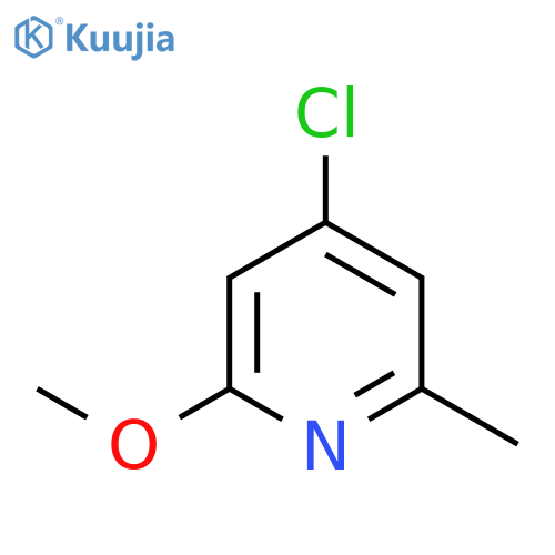 4-Chloro-2-methoxy-6-methylpyridine structure