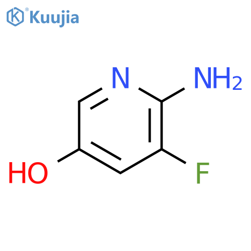 6-amino-5-fluoro-pyridin-3-ol structure