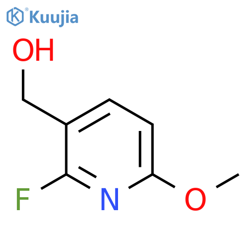 (2-Fluoro-6-methoxypyridin-3-yl)methanol structure