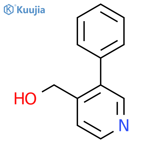 (3-Phenylpyridin-4-yl)methanol structure