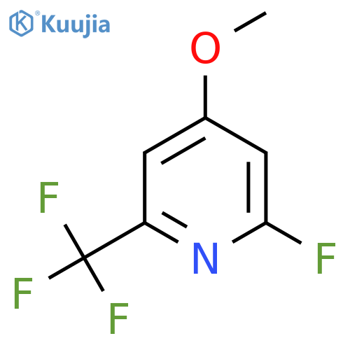 2-Fluoro-4-methoxy-6-(trifluoromethyl)pyridine structure
