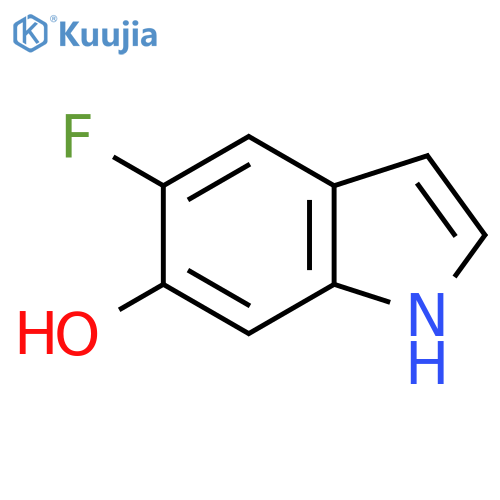 5-Fluoro-1H-indol-6-ol structure
