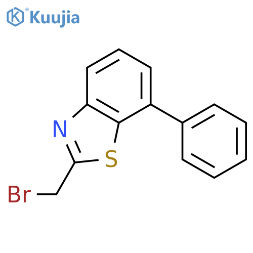 2-(Bromomethyl)-7-phenylbenzo[d]thiazole structure