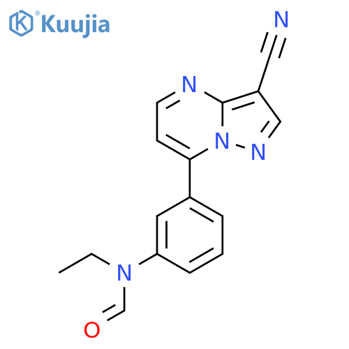 Zaleplon Formamide structure