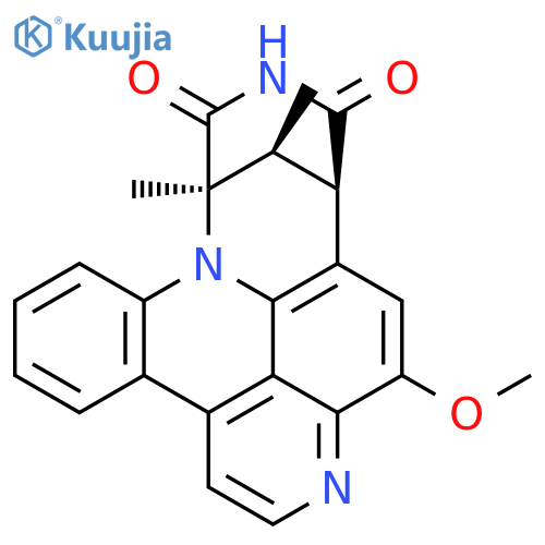 (16R,20R,23S)-13-Methoxy-20,23-dimethyl-1,11,18-triazahexacyclo[10.8.2.116,20.02,7.08,22.015,21]tricosa-2,4,6,8(22),9,11,13,15(21)-octaene-17,19-dione structure