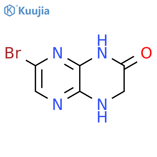 Pyrazino[2,3-b]pyrazin-2(1H)-one, 7-bromo-3,4-dihydro- structure
