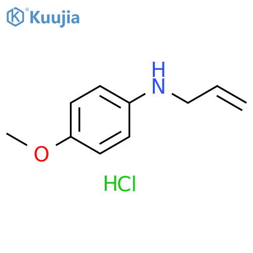 N-Allyl-N-(4-methoxyphenyl)amine hydrochloride structure