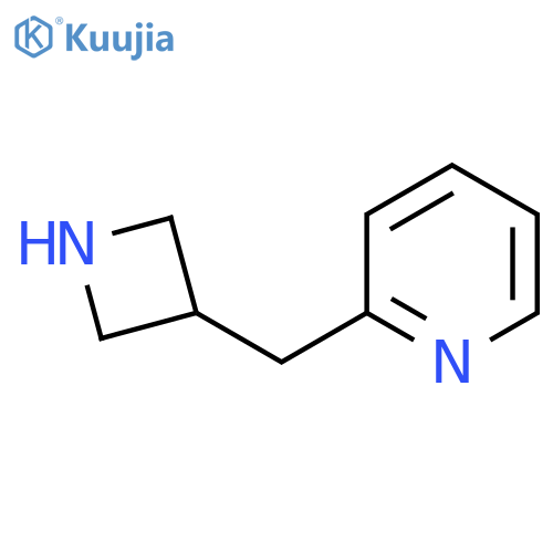 2-[(azetidin-3-yl)methyl]pyridine structure
