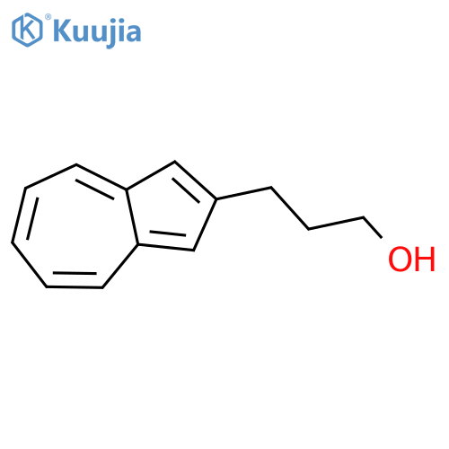 3-azulen-2-ylpropan-1-ol structure