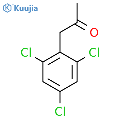 1-(2,4,6-Trichlorophenyl)-2-propanone structure