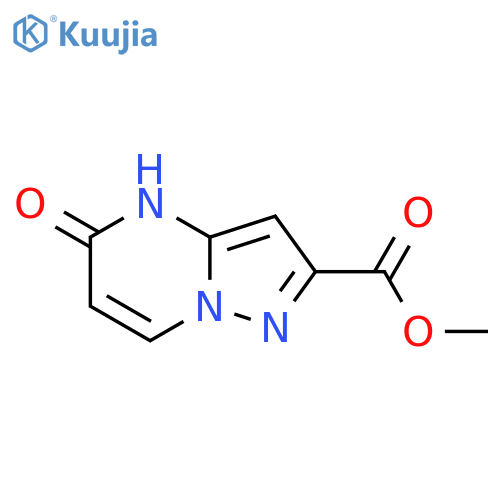 5-oxo-4,5-dihydro-pyrazolo[1,5-a]pyrimidine-2-carboxylic acid methyl ester structure
