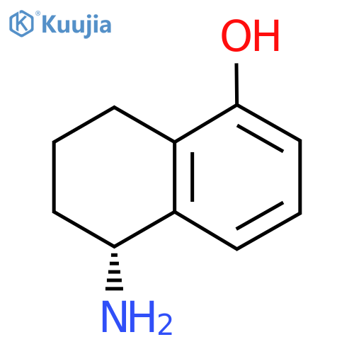 (5R)-5-Amino-5,6,7,8-tetrahydronaphthalen-1-ol structure